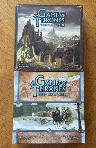 Game thrones 2nd ed board - game, of